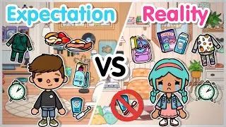 Toca Life World | Утренний выпуск &laquo;Ожидание против реальности&raquo;! ☀️ (Дэн и Николь) Toca Boca