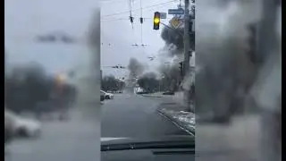 Ракетные удары в Харькове и по телевышке в Киеве.
