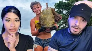 Catfish Noodling with Hannah Barron | Yass & Fats Reacts
