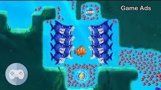 Fishdom Ads Mini Games Review (51) New Levels Update Save The Fish vs BOSS
