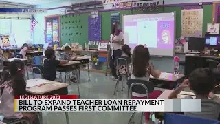 Teacher student loan bill passes Senate committee
