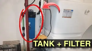 Water Tank Installation with Filter (Plumbing Tutorial)
