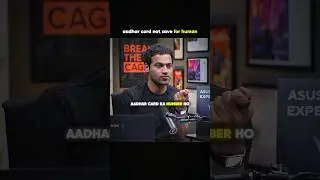 aadhar card scam 😱 #rajshamani #motivation #scam #cybersecurity #aadharcard #shorts