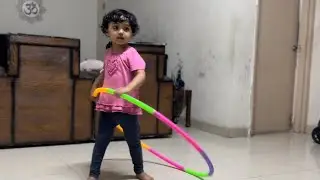 OMG 😳 Myra Ke Hula Hoop Rolling 👍