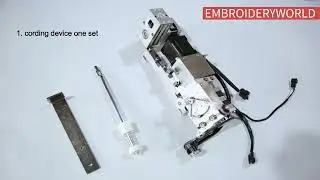 How To Easy Install Coding Device Embroidery Machine