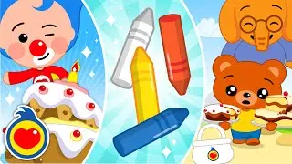 🐥Plim Plim ♫ Full Episodes 🎂 A Magical Birthday ♫ Learning Cartoons ♫