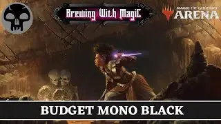 BUDGET MONO BLACK | Forgotten Realms Deck Tech MTG Arena BO1 | D&D STANDARD 2022