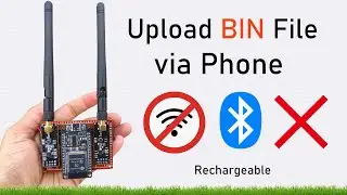 DIY: Build a Smart Bluetooth & WiFi Control Device with ESP32 + NRF24 Easy BIN File Upload via Phone