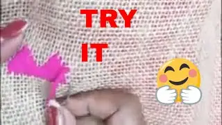 Woolen Asan Design || Hand Embroidery Designs || Cross Stitch