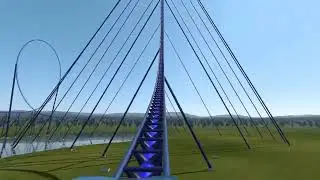 Modern Coaster with Multipass- Launch & Switchtrack
