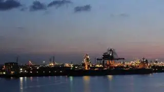 Europoort Harbour [time lapse]