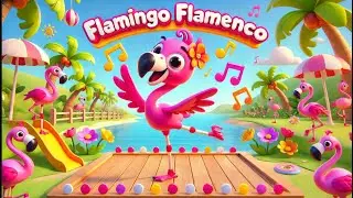 🦩💃 Flamingo Flamenco | Dance with Pink Flamingos 🎶
