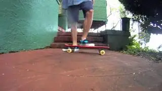 180 Shuvit on a Penny Skateboard [Penny Skateboarding Trick]