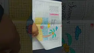 Student attendance Register decoration #youtubeshorts #registerdecoration #youtube