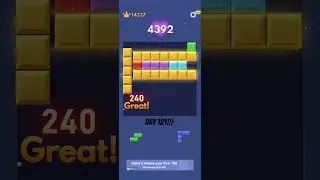 Day 121 playing block blast everyday-#blockblastforever #game #viralshorts #piano #music #love #very