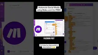 How to Automate Posting to Facebook Using an RSS Feed in Make.com in Just 2 Minutes! Automating your
