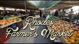 RHODES, GREECE , FARMER'S MARKET