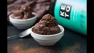Keto Chocolate Collagen Ice Cream Low Carb Sugar Free Recipe
