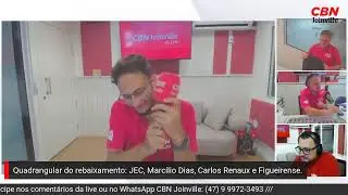 CHAPECOENSE X JEC AO VIVO | CAMPEONATO CATARINENSE 2026 | CBN JOINVILLE