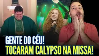 GENTE DO C&Eacute;U!! TOCARAM CALYPSO NA MISSA!!
