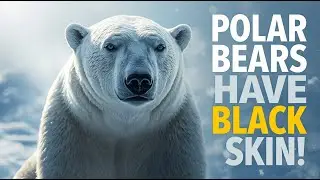 Polar Bears Have Black Skin Under Their White Fur | Arctic Animal Secrets