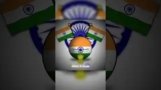The Story of India 🇮🇳  || Republic day Special || #countryball #edit #india #shorts
