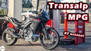 2024 Honda Transalp XL750 &ndash; Commuter MPG Test | Real-world Fuel Economy & Range