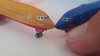 Toy flight video toys aircraft JC wings southwest Airlines and Malta air and Ryanair And Toy JC wing