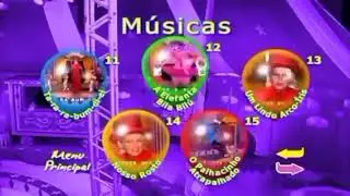 Menu DVD • Xuxa Só Para Baixinhos 5 - Xuxa Circo - (2004)