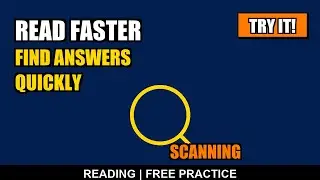 Reading skills scanning for specific information