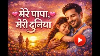 💖 मेरे पापा, मेरी दुनिया 💖 | Papa Love | Emotional Father Song