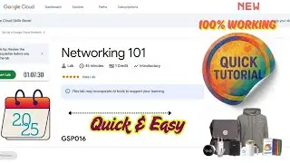 Networking 101 || GSP016 || Set Up a Google Cloud Network || #qwiklabs #arcade