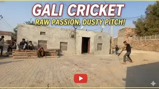 Galli cricket 🏏 #vloging #familyvlog #vlog #funny #cricekt #vlog #galicricket #dailylife 