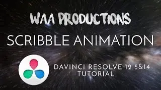 Tutorial: Scribble Animation Davinci Resolve 12.5 & 14