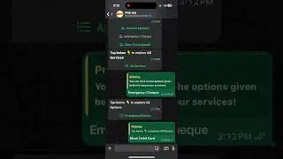 Lost your ATM card block it in seconds through whatsApp!! #digital #digitalmarketing