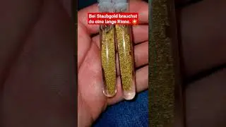 Wie lang sollte eine Goldwaschrinne sein?! 🌟😁 #Goldwaschen