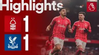 Morgan Gibbs-White on Target 🎯 | Nottingham Forest 1-1 Crystal Palace | Premier League Highlights 🎥