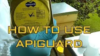 HOW TO TREAT VARROA USING APIGUARD