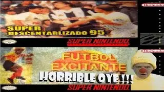 Juegos F&uacute;tbol Peruano Pichanga Y Horrible Oye En SNES Classic Edition | Super Nintendo Mini