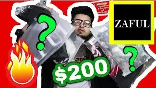 ZAFUL MEN CLOTHING REVIEW + try on (free giveaway)