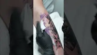 This client got their very first tattoo