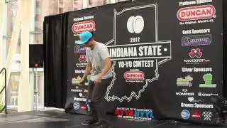 4A - 5th Garrett Keeney - 2012 Indiana State Yo-Yo Contest Presented By Duncan