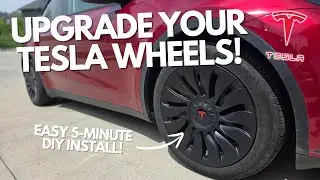 Tesla Model Y Wheel Upgrades | Easy Covers & Rim Protection That Look Amazing #EVBase