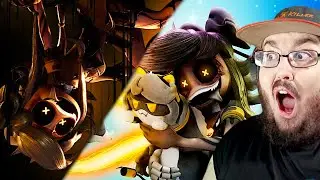 Murder Drones Alternate Universe & Full Song ♫BITE ME♫ Nightcore 【LYRICS】#MurderDrones REACTION!!!