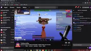 minecraft bedwars/tnt wars hypixel  feat ItsDukes on twitch