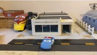 Disney Cars Factory Custom Police Sally