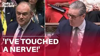 Keir Starmer left FURIOUS by Ed Davey's damning paedophile claim at PMQs