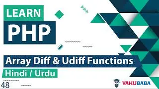 PHP Array Diff & Udiff Functions Tutorial in Hindi / Urdu