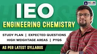 INDUSTRIES EXTENSION OFFICER | ENGINEERING CHEMISTRY | BEST CLASSES FOR IEO | SCORE ACADEMY