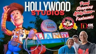LIVE from Disney&rsquo;s Hollywood Studios! Rides, Food Reviews & Fantasmic Nighttime Show | Living in Diz